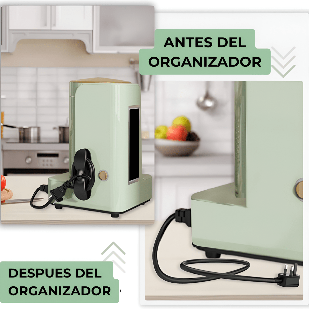 2x1 Organizador cables
