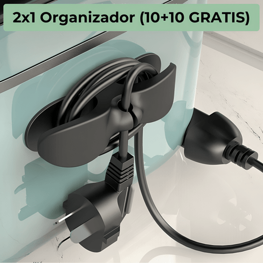 2x1 Organizador cables