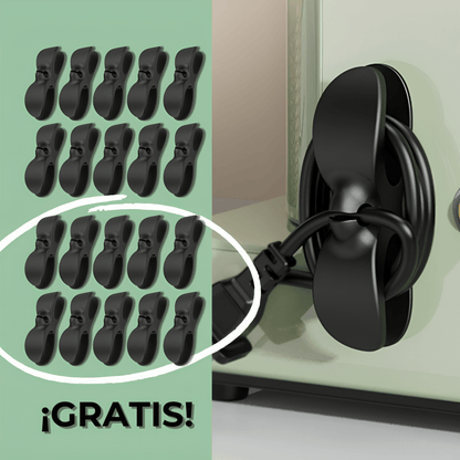 2x1 Organizador cables