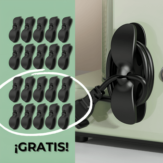 2x1 Organizador cables