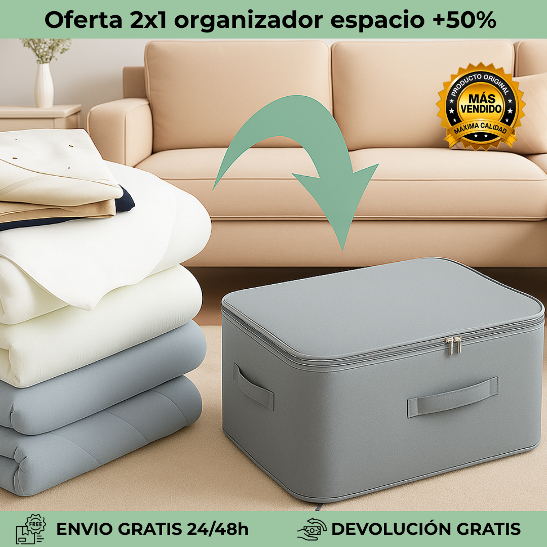 Organizador espacio +50%