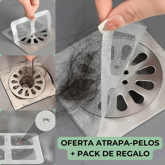 Atrapa pelos desagüe