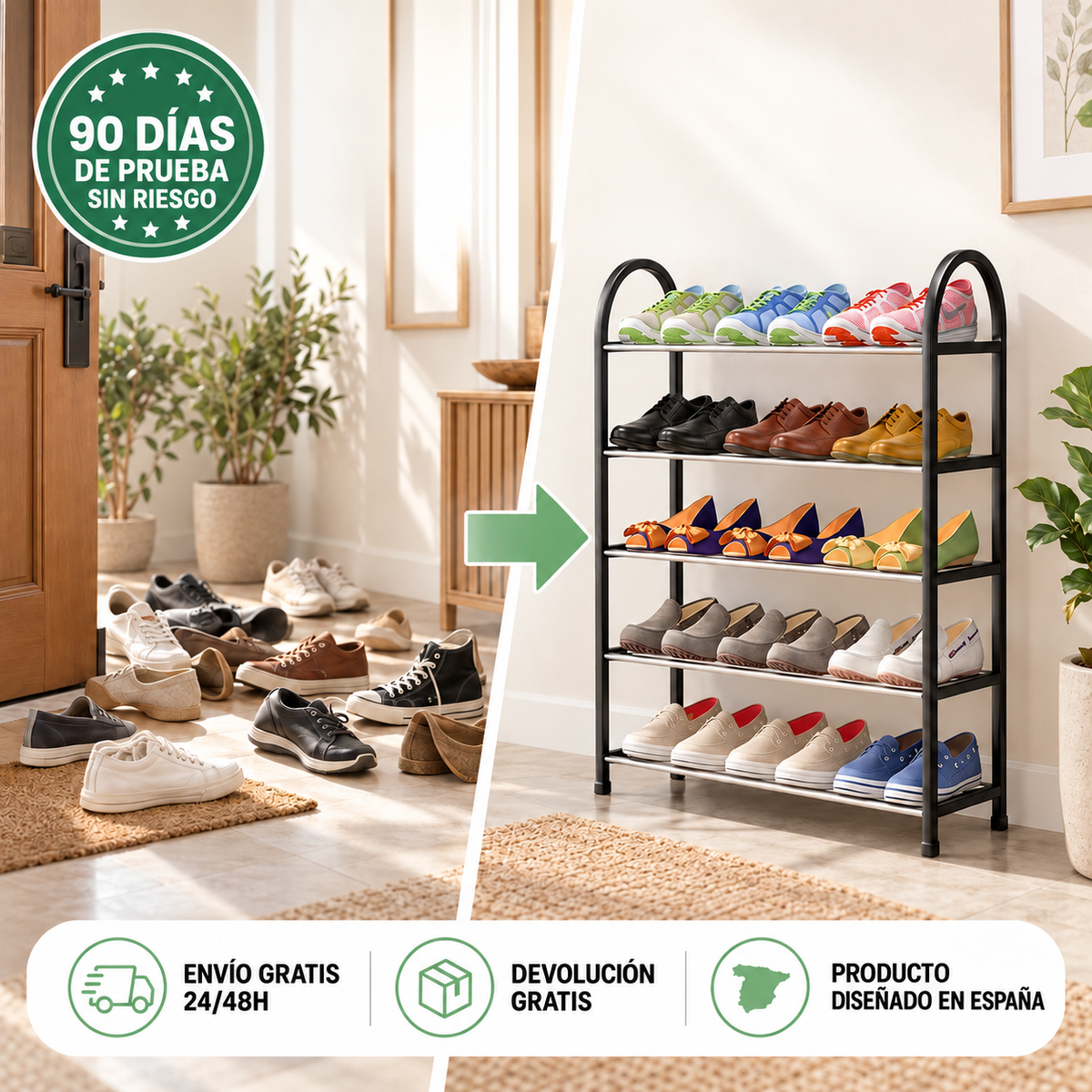 Estantería compacta Blisz | 5 baldas